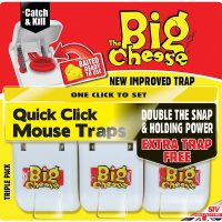 Big Cheese Mouse Trap Quick Click Twin