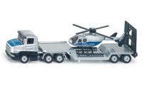 Police Low Loader + Helicopter