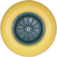 Spare Wheelbarrow wheel FLATPROOF YELLOW