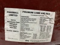 Pharmall Premium Lamb & Rice