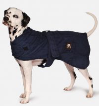 DD Dog Robe Towelling Navy