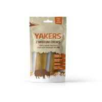 Yakers Dog Chews 2 Pack MED