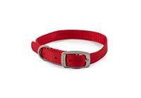 Ancol Nylon Dog Collar Red sz2