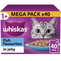 Whiskas Pouches Fish 1+ Jelly