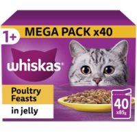 Whiskas Pouches Poultry Feast 1+ Jelly